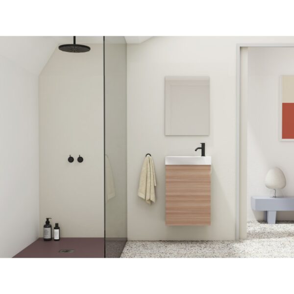 Conjunto completo mueble de baño fondo reducido 34 cm Mika Amizuva principal 0