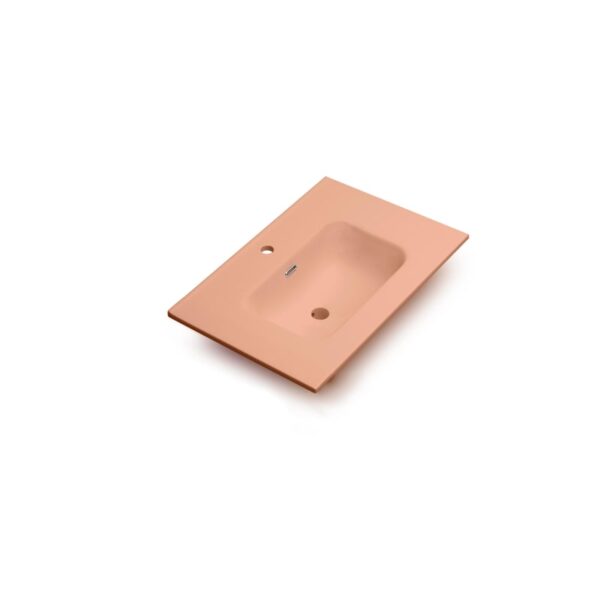 Lavabo encastrado fondo reducido 40 cm Onix New color Coycama principal 5