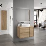 Mueble de baño Oslo con encimera de madera Coycama principal 0