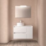 Mueble de baño con encimera de madera Noja Salgar principal 7
