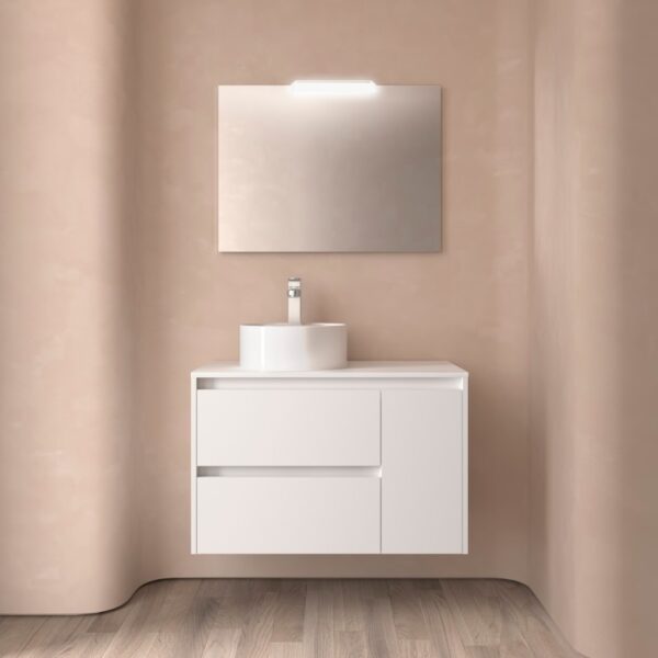 Mueble de baño con encimera de madera Noja Salgar principal 8