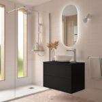 Conjunto mueble de baño con encimera de madera Optimus Salgar ambiente 9