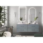 Mueble de baño con encimera de madera Renoir Salgar principal 0