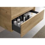 Mueble de baño para lavabo sobre encimera Bequia Salgar detalle 6