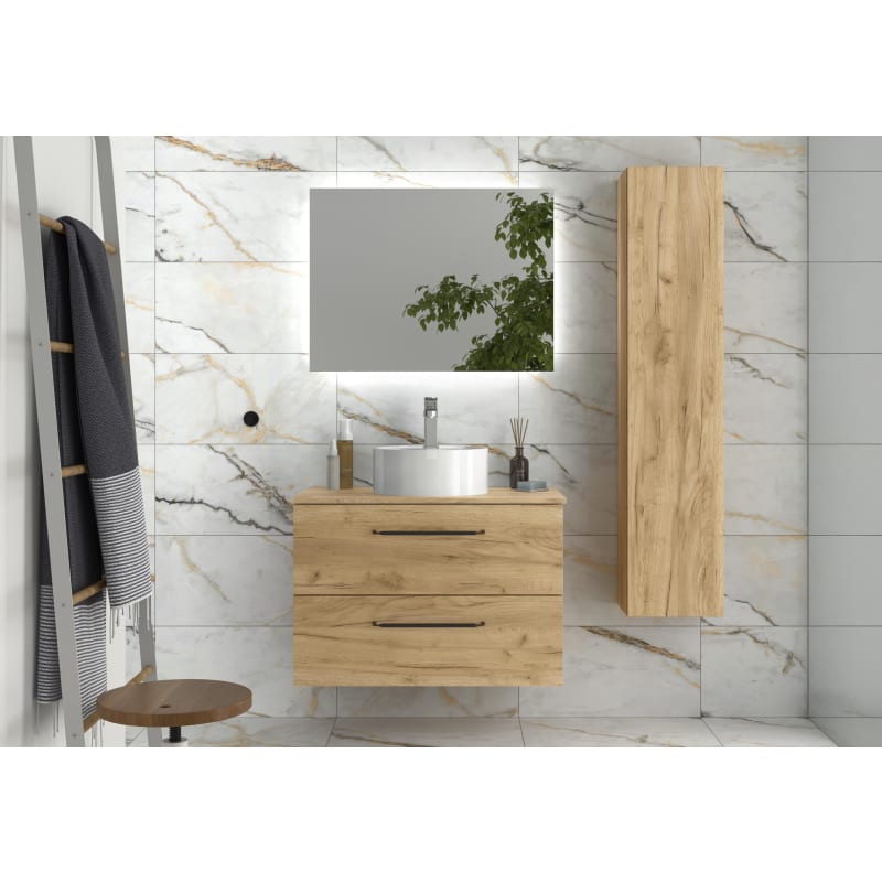 Conjunto mueble de baño con lavabo sobre encimera Moria Salgar principal 0