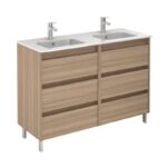 Conjunto mueble de baño Sansa Royo 3D 8