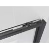 Mampara de ducha Twenty color negro GME detalle 4