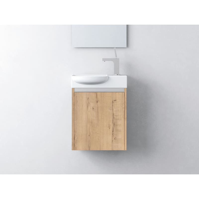 Conjunto mueble de baño fondo reducido 25 cm Slim Ávila Dos principal 4