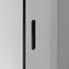 Mampara de bañera Basic Spazio negro mate GME detalle 4