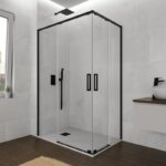 Mampara de ducha Twenty color negro GME principal 0