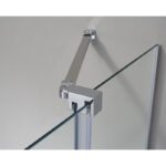 Mampara de ducha Vitro Spazio de GME detalle 1