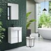 Conjunto mueble de baño fondo reducido 28 cm Versa Coycama principal 1