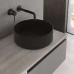 Mueble de baño con encimera de madera Vida Royo detalle 2