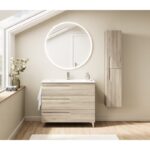 Conjunto mueble de baño fondo reducido 39 cm Vitale Royo principal 9