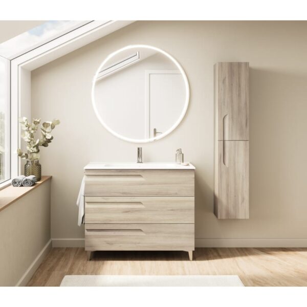 Conjunto mueble de baño fondo reducido 39 cm Vitale Royo principal 9