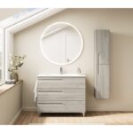 Conjunto mueble de baño fondo reducido 39 cm Vitale Royo principal 7