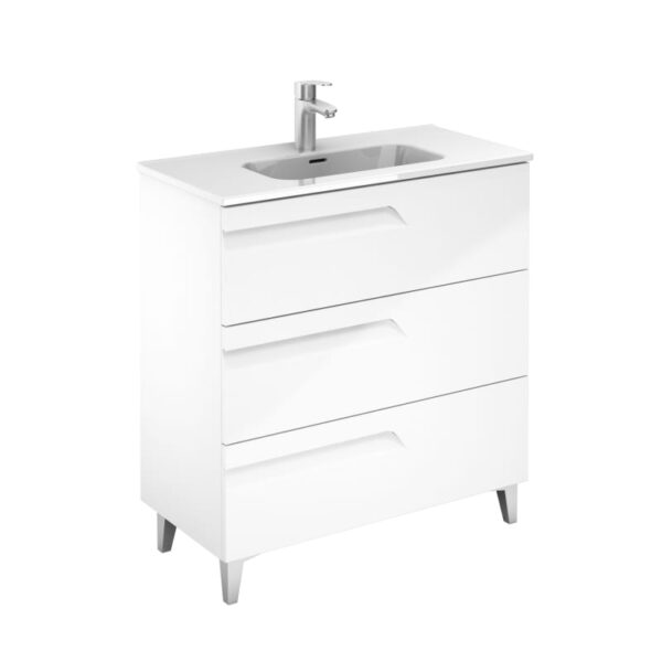 Conjunto mueble de baño fondo reducido 39 cm Vitale Royo 3D 16