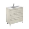 Conjunto mueble de baño fondo reducido 39 cm Vitale Royo 3D 17