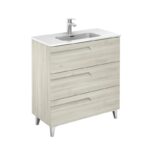Conjunto mueble de baño fondo reducido 39 cm Vitale Royo 3D 17
