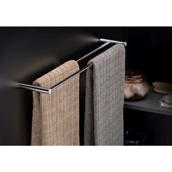 Toallero doble de baño Logic Cosmic ambiente 4