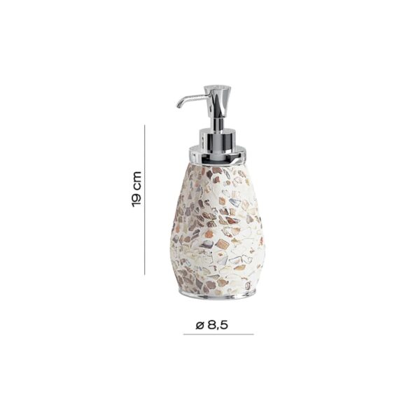 Conjunto de accesorios de baño Marina Gedy croquis 5
