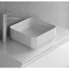 Conjunto mueble de baño con lavabo sobre encimera Nara Top Amizuva detalle 3