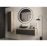 Mueble de baño Lambda con encimera de madera Coycama principal 0