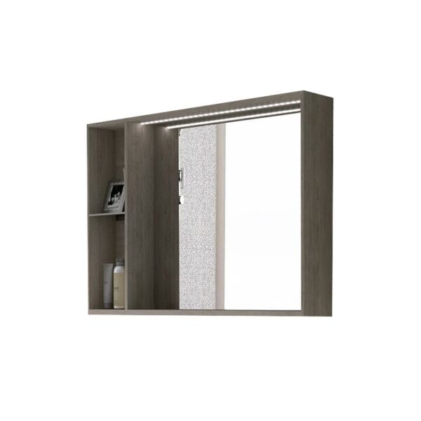 Armario con espejo con luz LED XXL Decorativo Lateral Inve principal 2