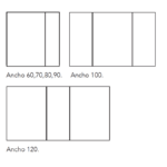 Armario con espejo Nika Royo croquis 2