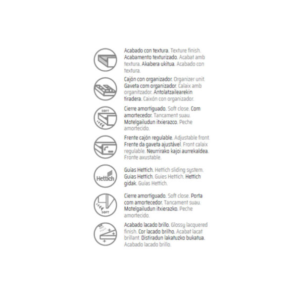 Mueble de baño Galsaky de Coycama opción 14