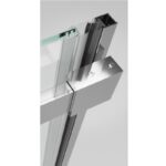 Mampara de bañera bérgamo detalle 3