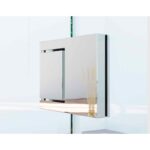 Mampara de ducha Galápagos Glassinox detalle 2