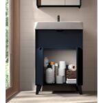 Conjunto mueble de baño fondo reducido 35.5 cm Midi Visobath detalle 1