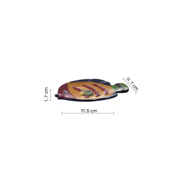 Jabonera de baño Dori Gedy croquis 3