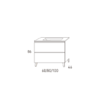 Mueble de baño Granada Visobath croquis 14