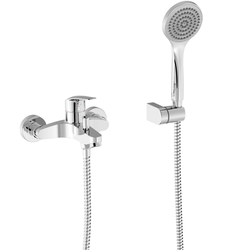 Grifo de ducha y bañera empotrado Base Plus Tres principal 0