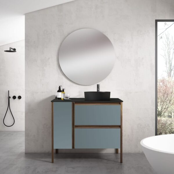 Mueble de baño con encimera HDF compatech Icon Visobath principal 2