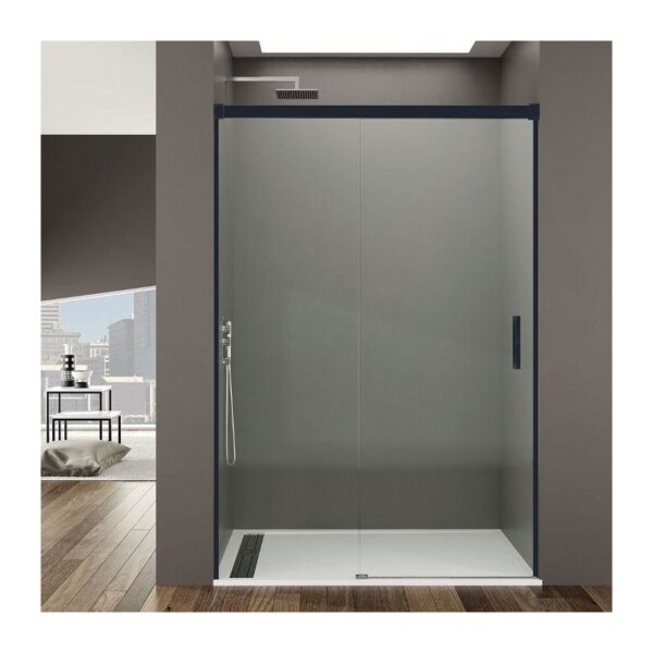 Mampara de ducha Basic negro mate GME principal 0