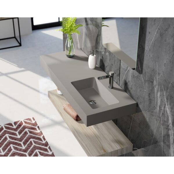 Lavabo suspendido Mara Masai Coycama ambiente 2