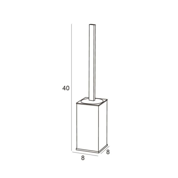 Escobillero de baño Sintor Manillons Torrent croquis 1