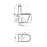 Inodoro lisboa mate croquis 3