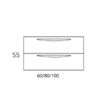 Mueble de baño Arco Visobath croquis 10