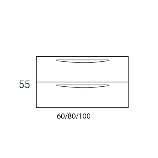 Mueble de baño Arco Visobath croquis 10
