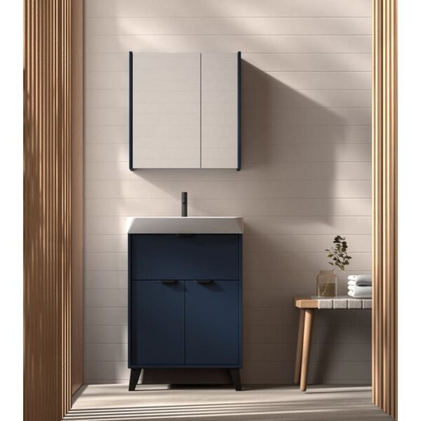 Conjunto mueble de baño fondo reducido 35.5 cm Midi Visobath principal 0