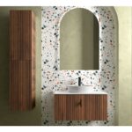 Mueble de baño con encimera de madera Biba Salgar principal 0