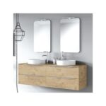 Mueble de baño con encimera de madera Landes Coycama principal 0