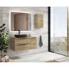 Mueble de baño con encimera de madera Landes Coycama principal 0