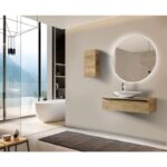 Mueble de baño con encimera de madera Landes Coycama principal 0