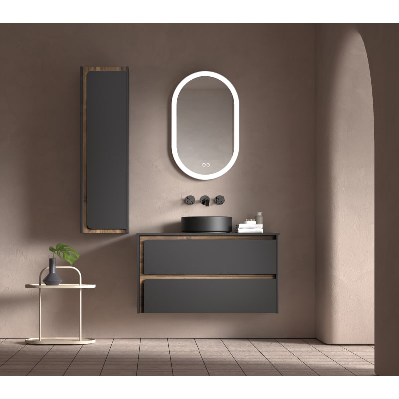 Mueble de baño con encimera de madera Índico Visobath principal 0