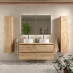 Mueble de baño para lavabo sobre encimera Bequia Salgar principal 0